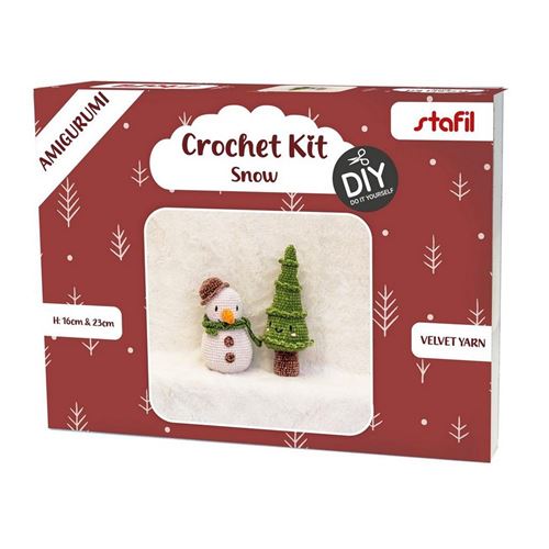 Kit Amigurumi Velvie Snow
