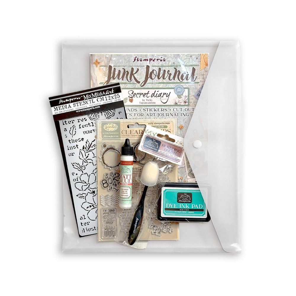 Kit Art Journaling Secret Diary
