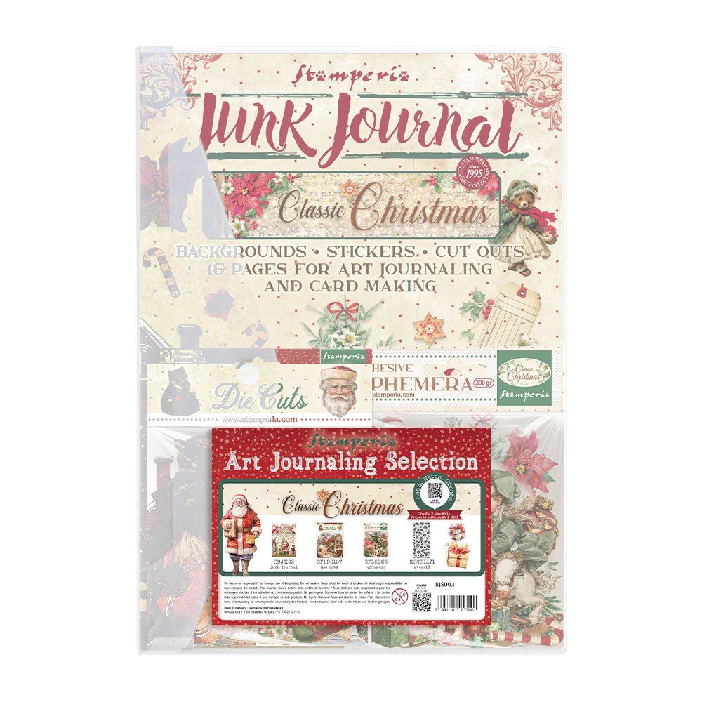 Kit Art Journaling Selection Christmas