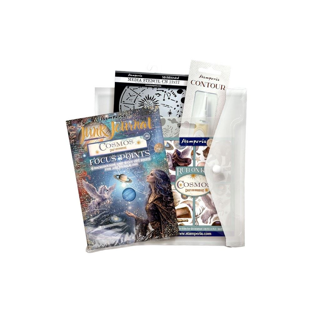 Kit Art Journaling Selection Small Cosmos