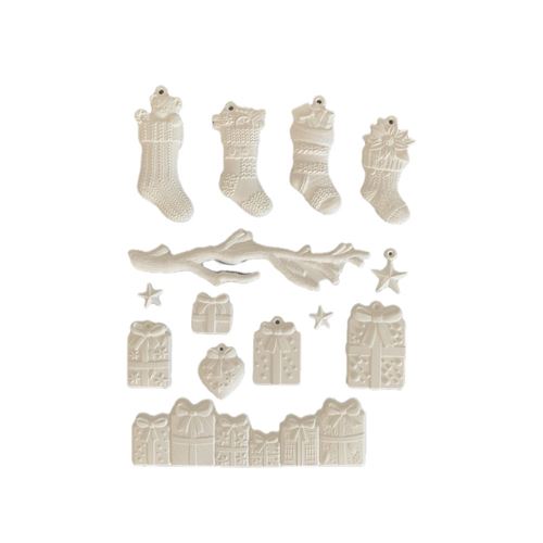 Kit Gessetti Christmas calze e pacchetti