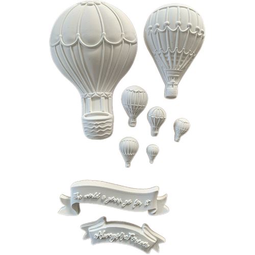 Kit Gessetti Timeless Mongolfiere e Targhette