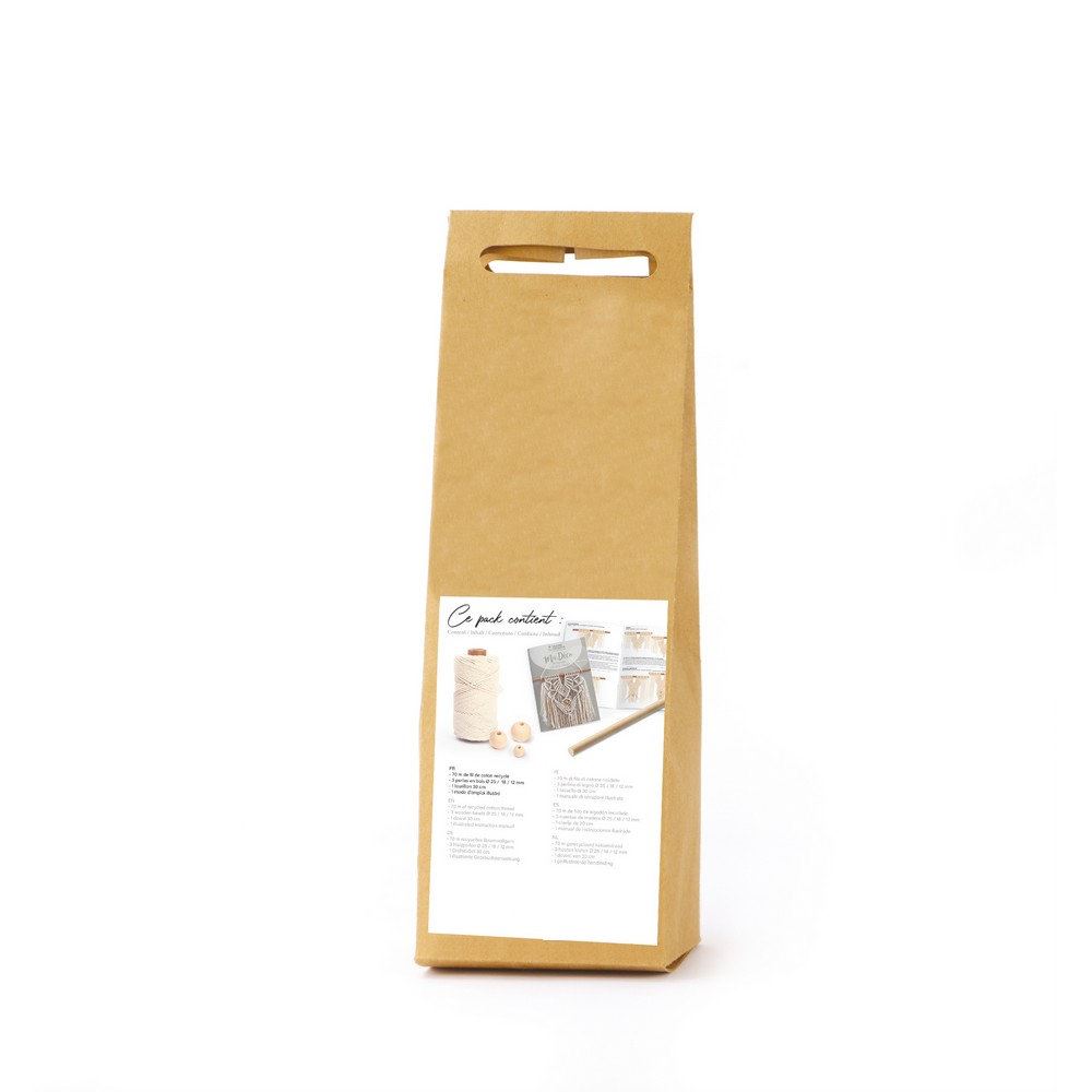 Kit Macramè Boheme ecrù