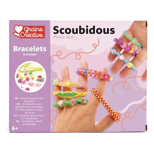 Kit Scoubidou Bracialetti intrecciati
