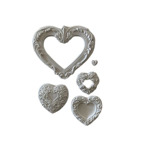 Kit gessetti Cuori Decorati