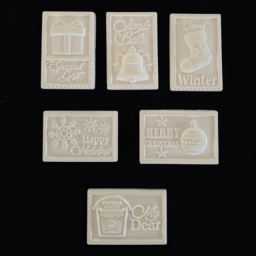 Kit gessetti Francobolli natalizi