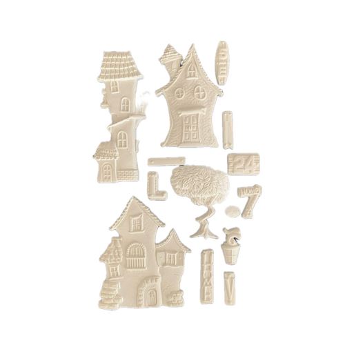 Kit gessetti Furry Friends Casette, Albero e targhette