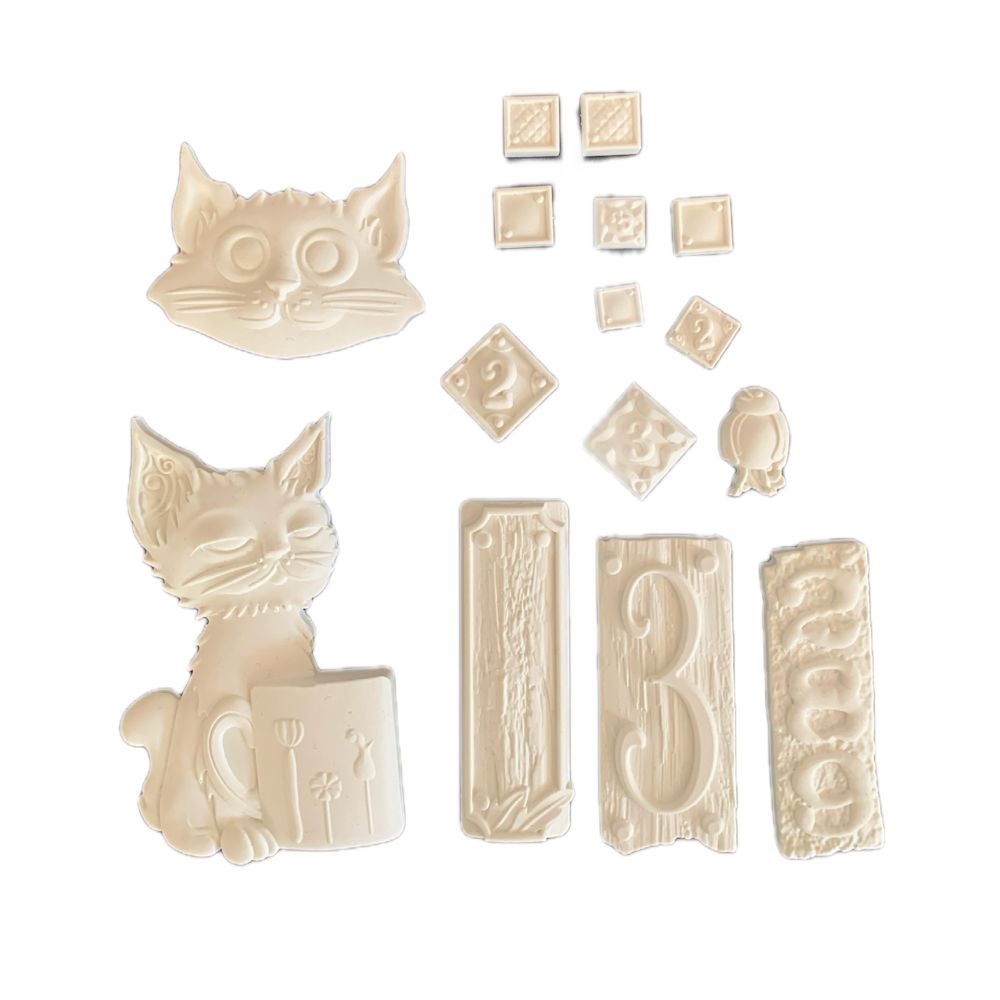 Kit gessetti Furry Friends Gatti