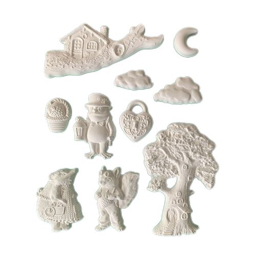 Kit gessetti Hidden grove Animaletti del bosco