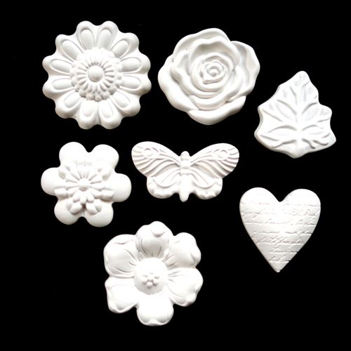 Kit gessetti Margherita, Edera, Farfalla, Cuore