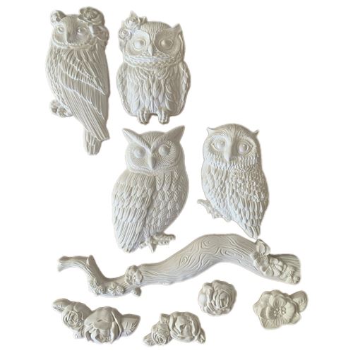 Kit gessetti The Owl's House gufetti e rami