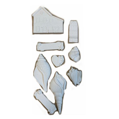 Kit gessetti case sul mare faro e taghette