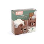 Kit uncinetto 2 cestini orso