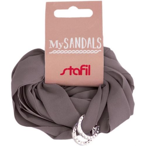 Lacci per Sandali Infradito Grigio Scuro