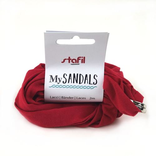 Lacci per Sandali Infradito Rosso