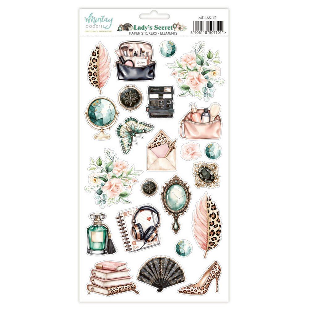 Lady's Secret Paper Stickers Elements