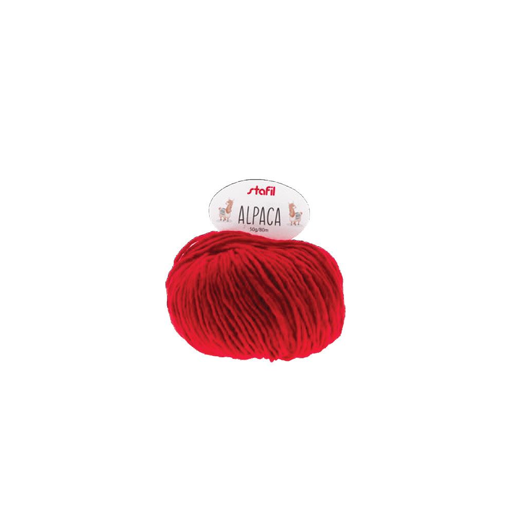 Lana Alpaca 50 gr Rosso