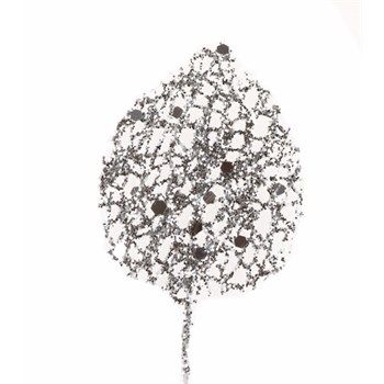 Leaves Glitter Silver