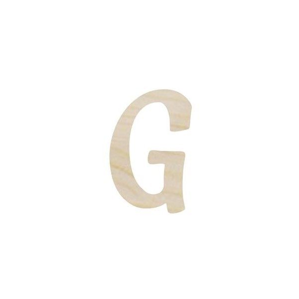 Lettera G in legno cm 6,5