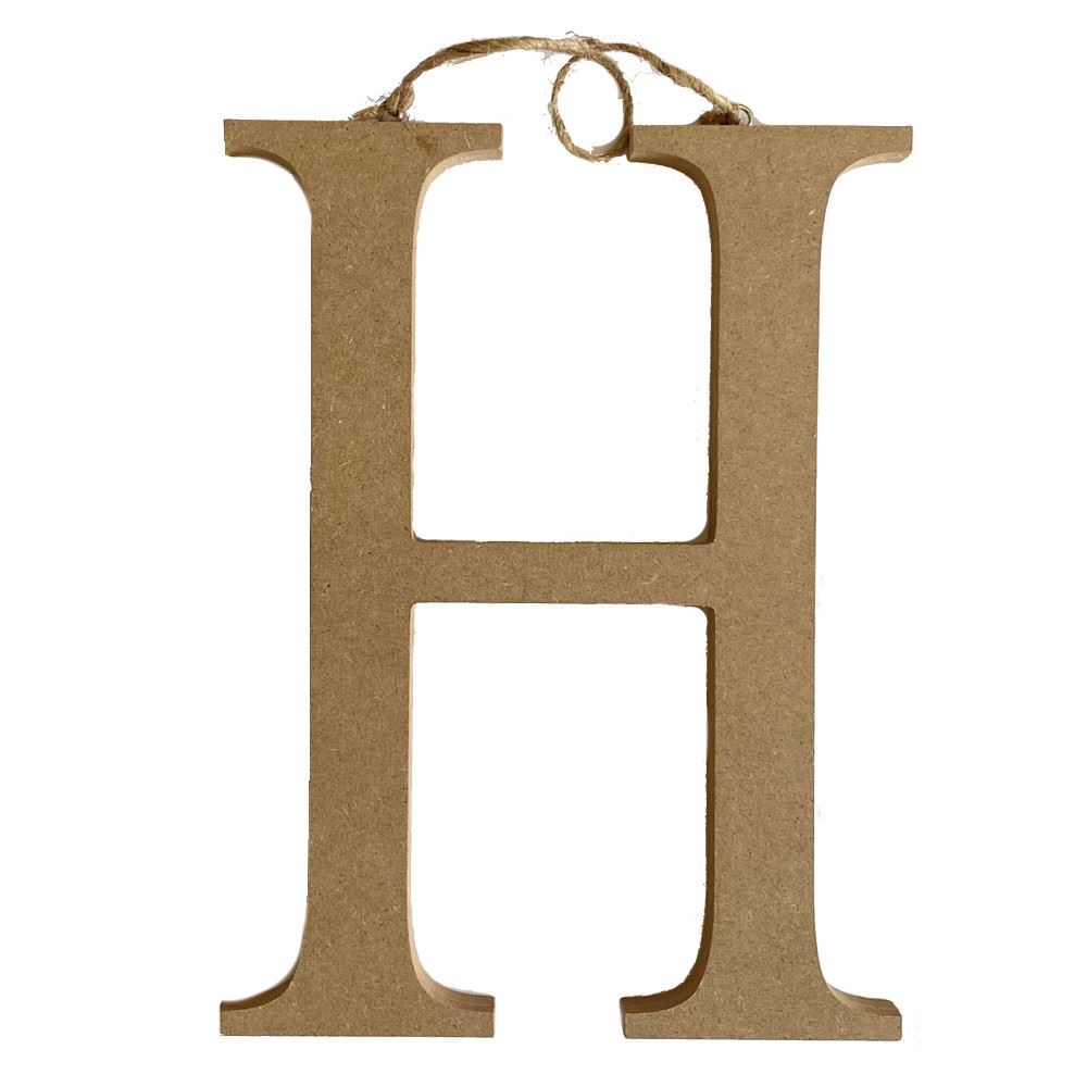 Lettera H alfabeto appendibile