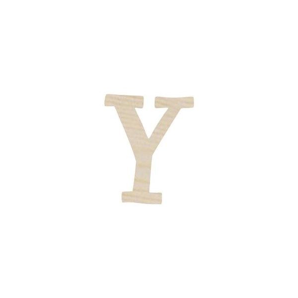 Lettera Y in legno cm 6,5