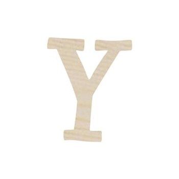 Lettera Y in legno cm 6,5
