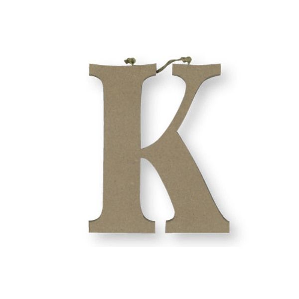 Lettera alfabeto appendibile - K