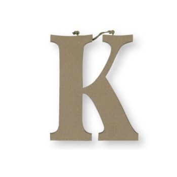 Lettera alfabeto appendibile - K