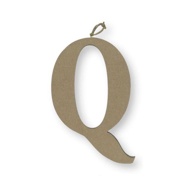 Lettera alfabeto appendibile - Q