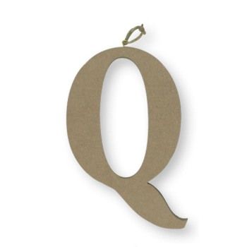 Lettera alfabeto appendibile - Q