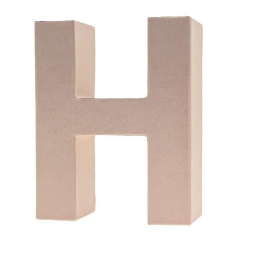 Lettera in Cartone H 17,5h cm
