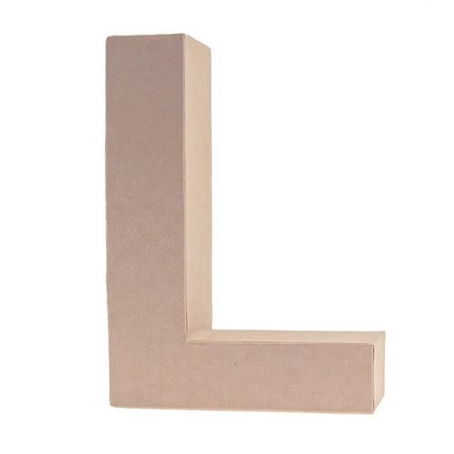 Lettera in Cartone L 17,5h cm