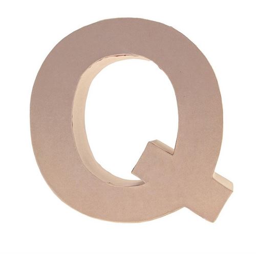 Lettera in Cartone Q 17,5h cm