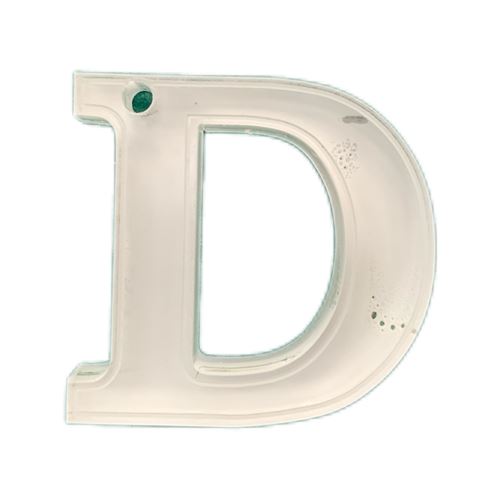 Lettera in plexiglass D LalfaPlex