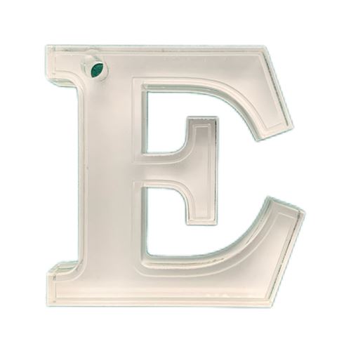 Lettera in plexiglass E LalfaPlex