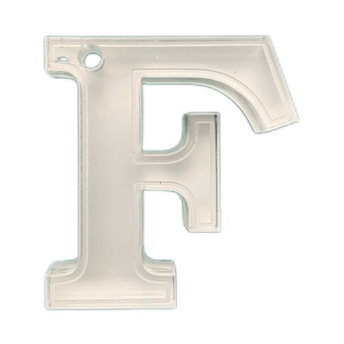 Lettera in plexiglass F LalfaPlex