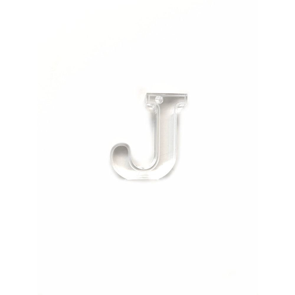 Lettera in plexiglass J LalfaPlex
