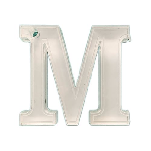 Lettera in plexiglass M LalfaPlex