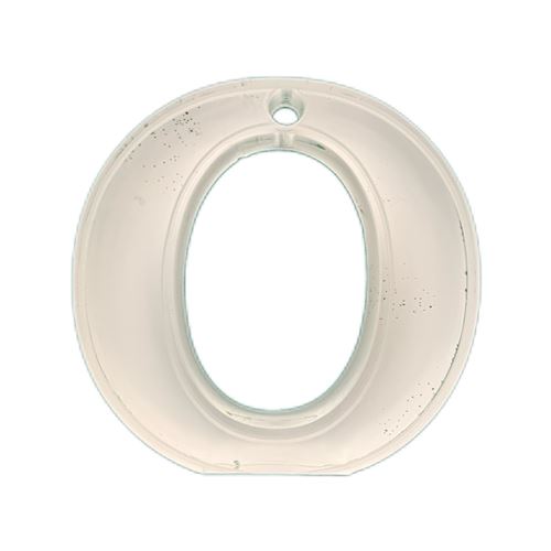 Lettera in plexiglass O LalfaPlex