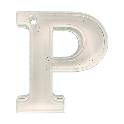 Lettera in plexiglass P LalfaPlex