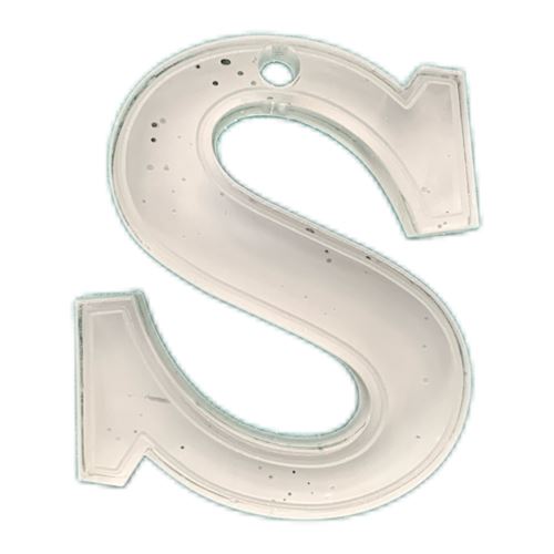 Lettera in plexiglass S LalfaPlex