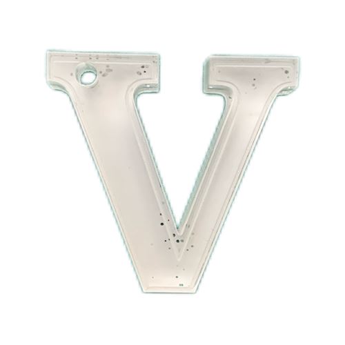 Lettera in plexiglass V LalfaPlex