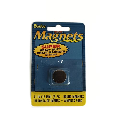 Set da 3 Magneti Rotondi Forti