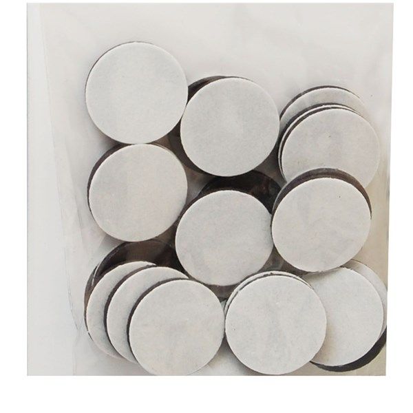 36 magneti adesivi rotondi 1,9 cm