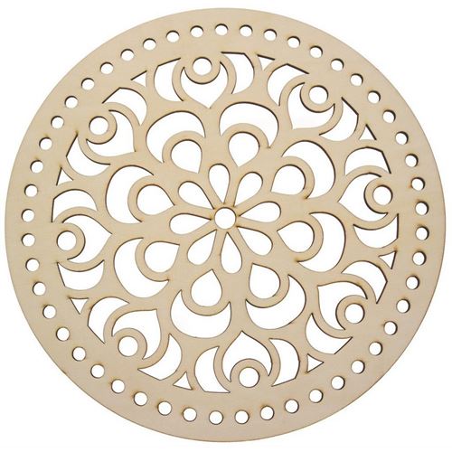 Mandala base uncinetto 25cm