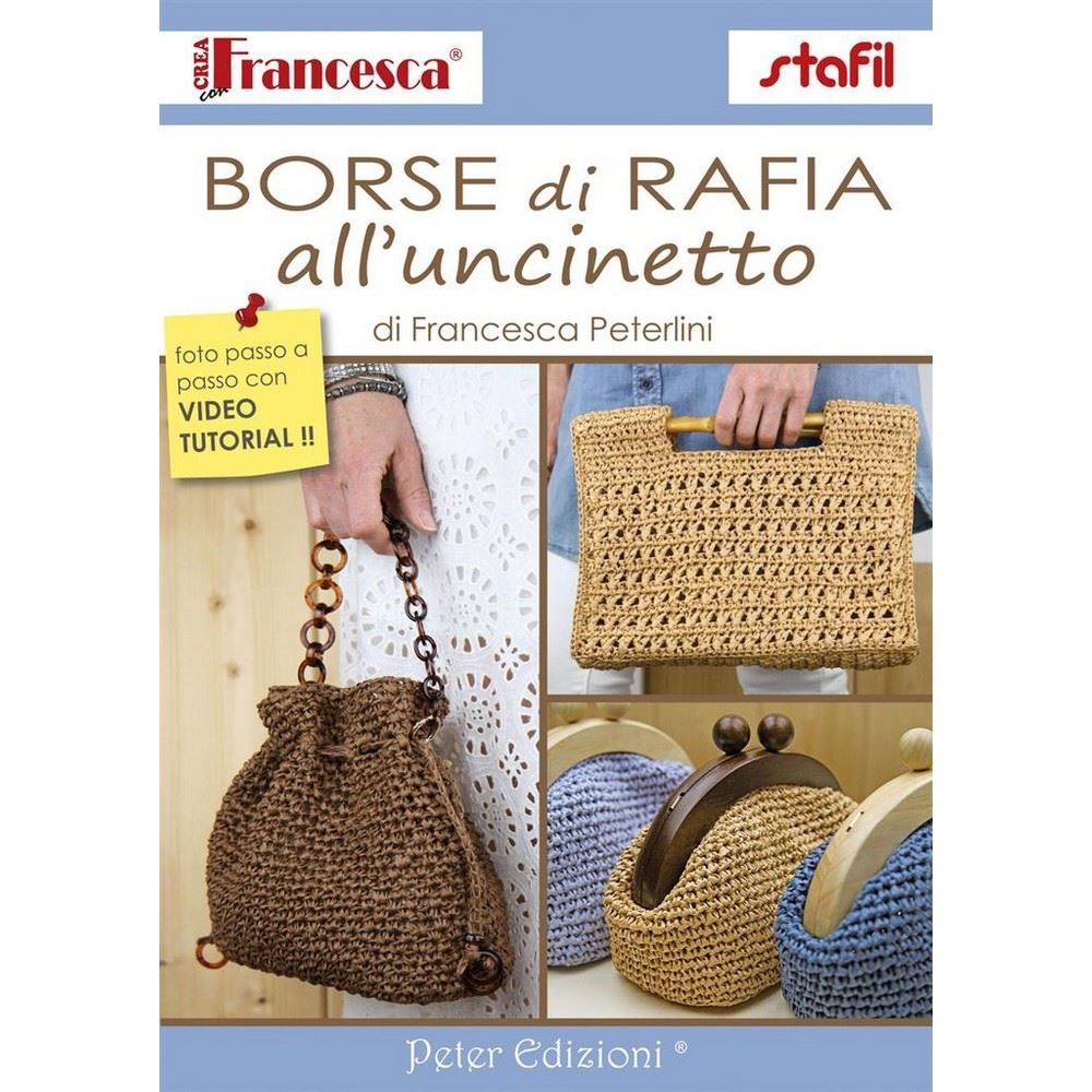 Manuale Borse di Rafia all'uncinetto