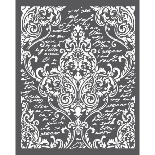 Mascherina Stencil Fregio con Scritte