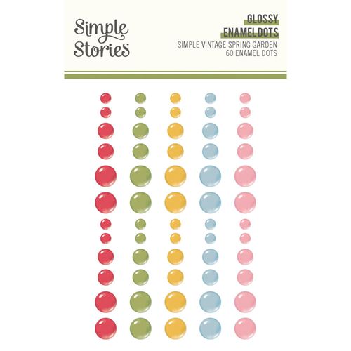 Mezze Perle Glossy Simple Vintage Spring Garden