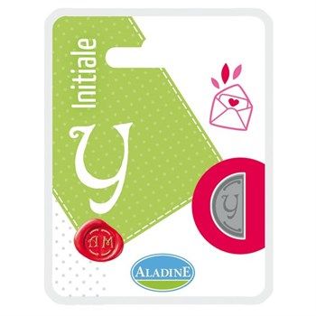 Mezzo sigillo lettera Y per ceralacca