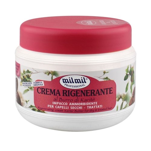 Mil Mil Crema rigenerante per capelli al Burro di Karitè